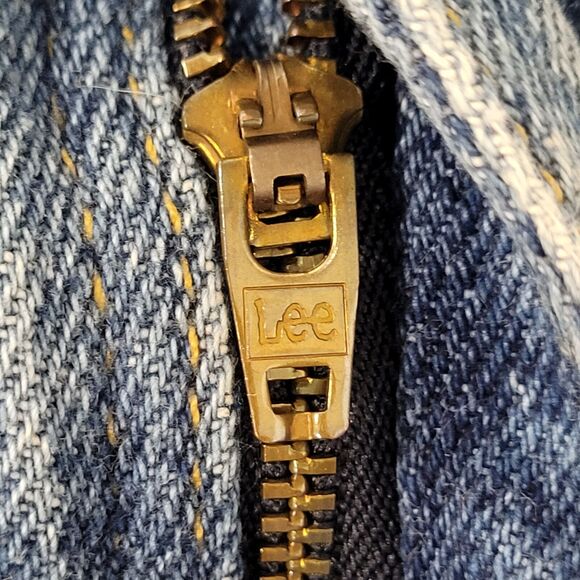 Vintage LEE High-Rise Mom Jeans Womens 4/5 28x28 Blue - Picture 5 of 16